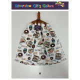 Crochet Top Hand Towel / Tea Towel - Coffee and Donuts Crochet Top Hand Towel / Tea Towel - Coffee and Donuts